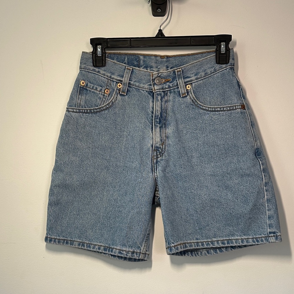 Vintage Levi's Light Blue Denim Shorts